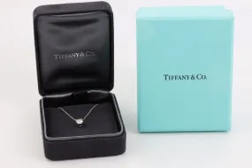 20.5" Tiffany & Co. 950 Platinum 0.59tcw Diamond Necklace (3.35g.)