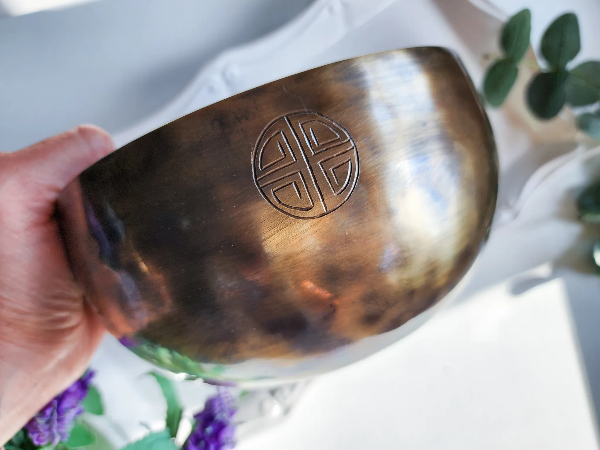 7 Tibetan Full Moon Singing Bowl