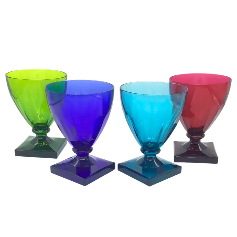 Acrylic Wine Goblet - (four colors)