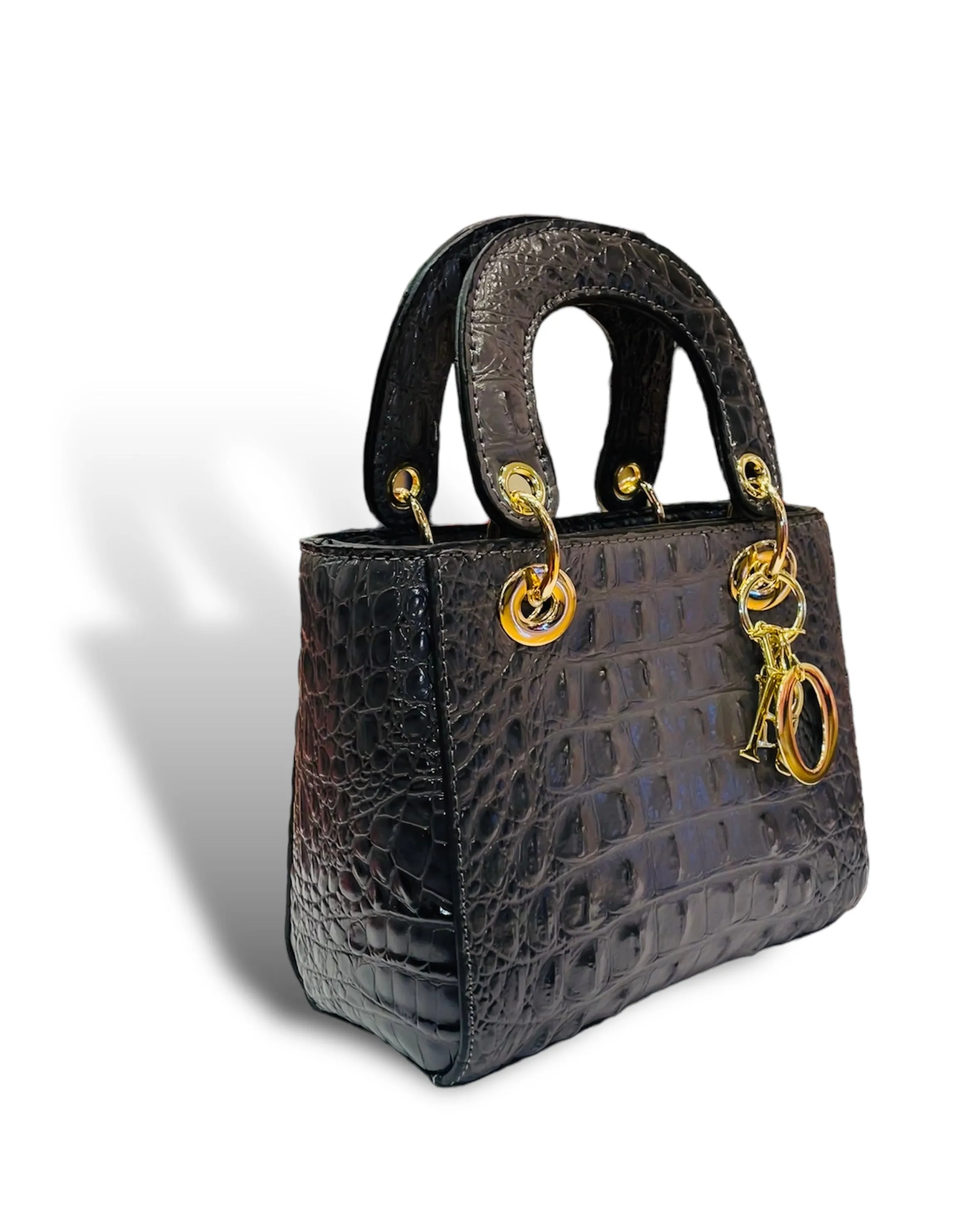 Alligator Skin Fashion Tote