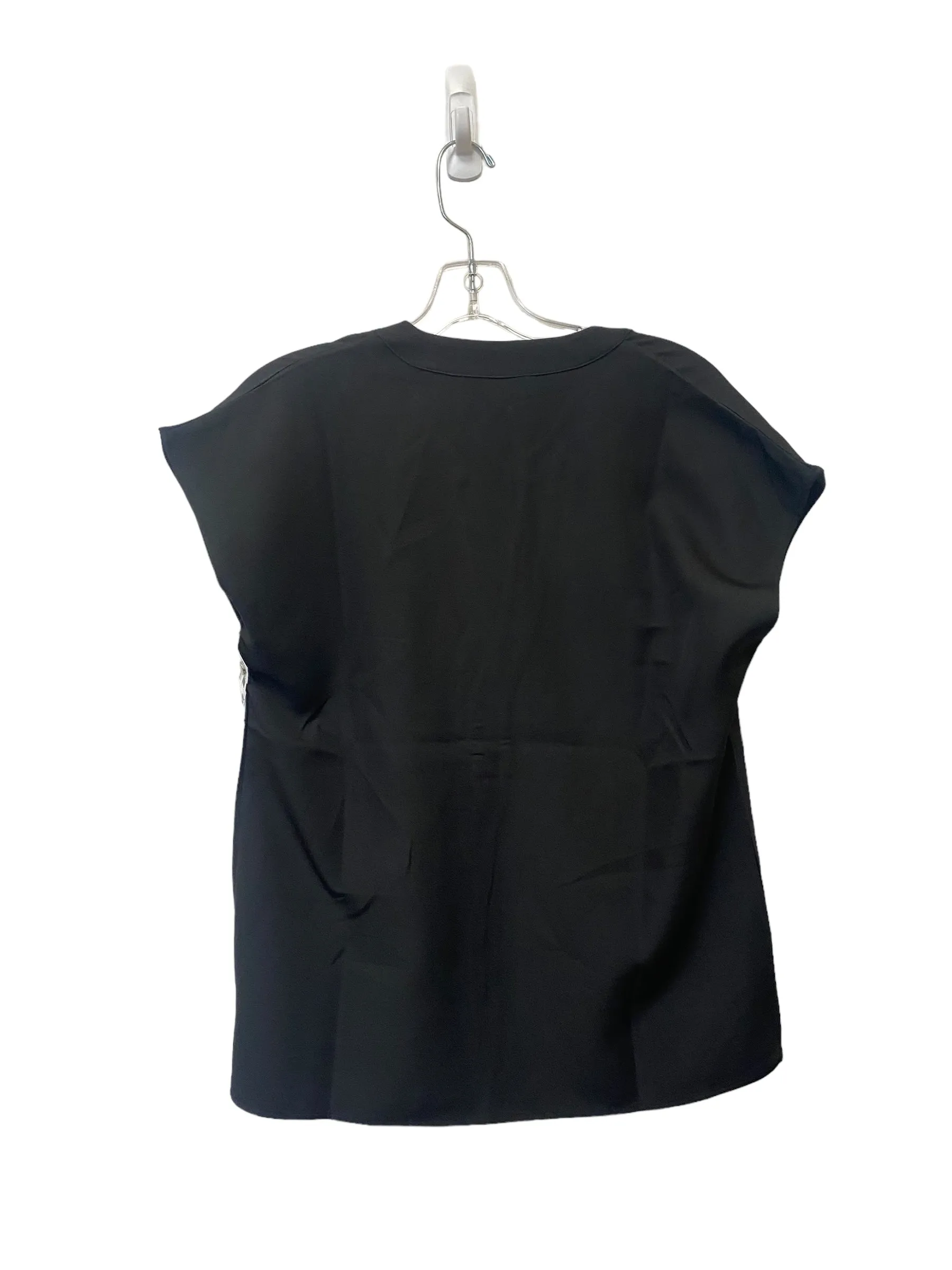 Black Top Short Sleeve Basic Wanna B, Size S