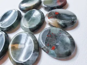 Bloodstone Worry Stone