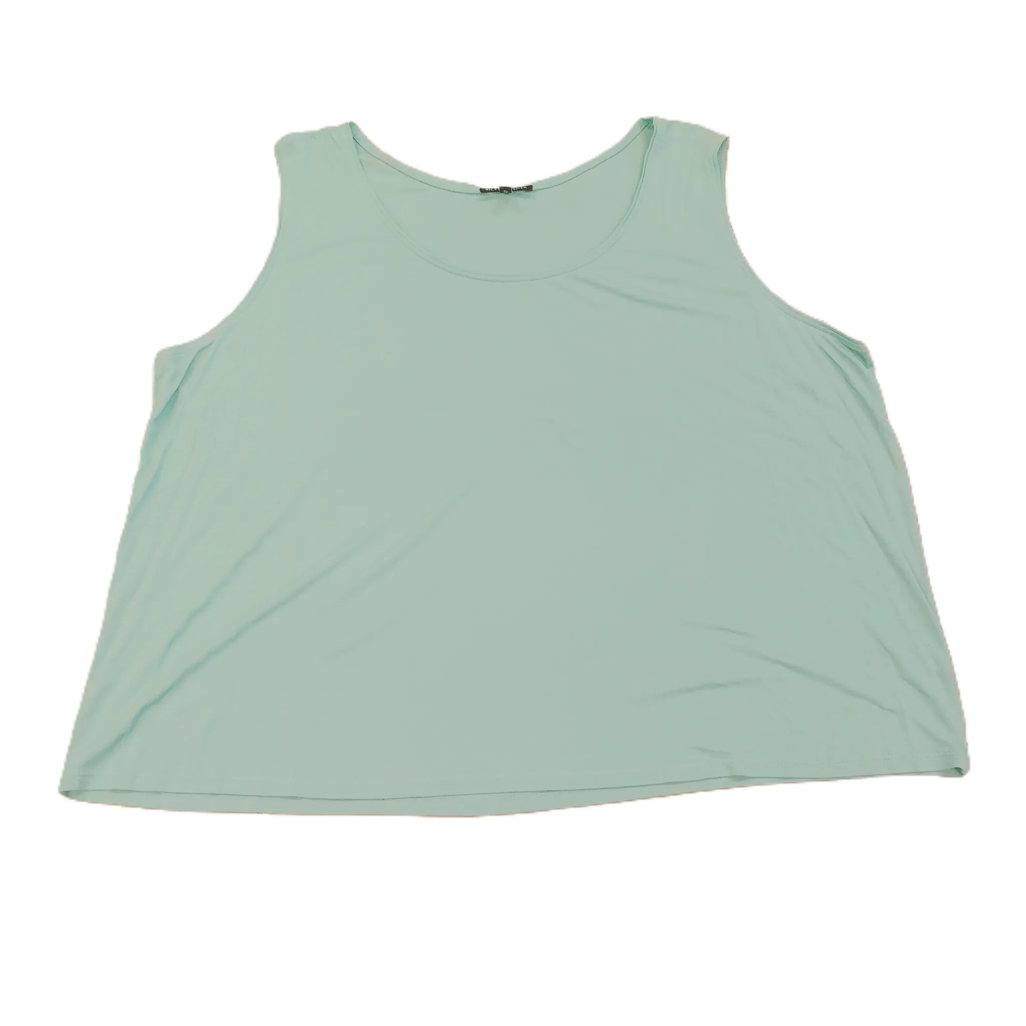 Blue Top Sleeveless Basic By Eileen Fisher, Size: 2x