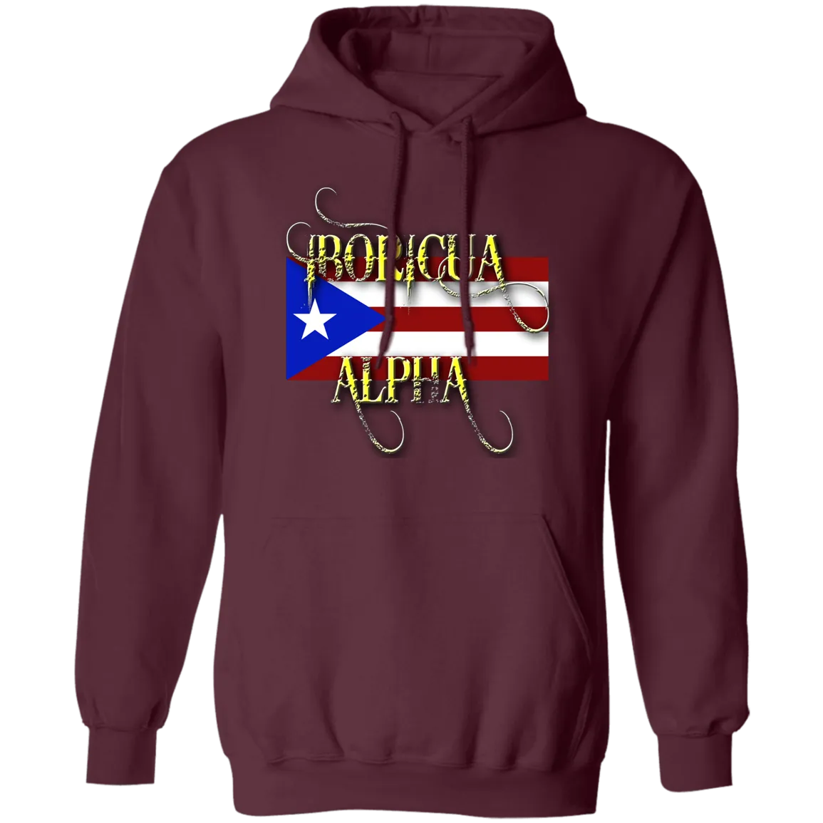 BORICUA ALPHA Hoodie 8 oz.