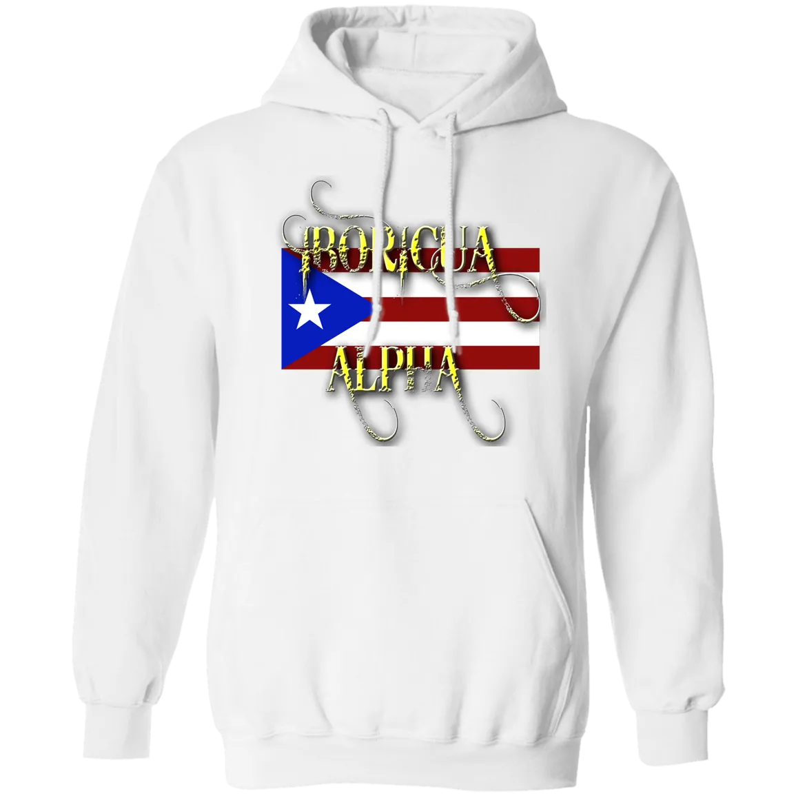 BORICUA ALPHA Hoodie 8 oz.