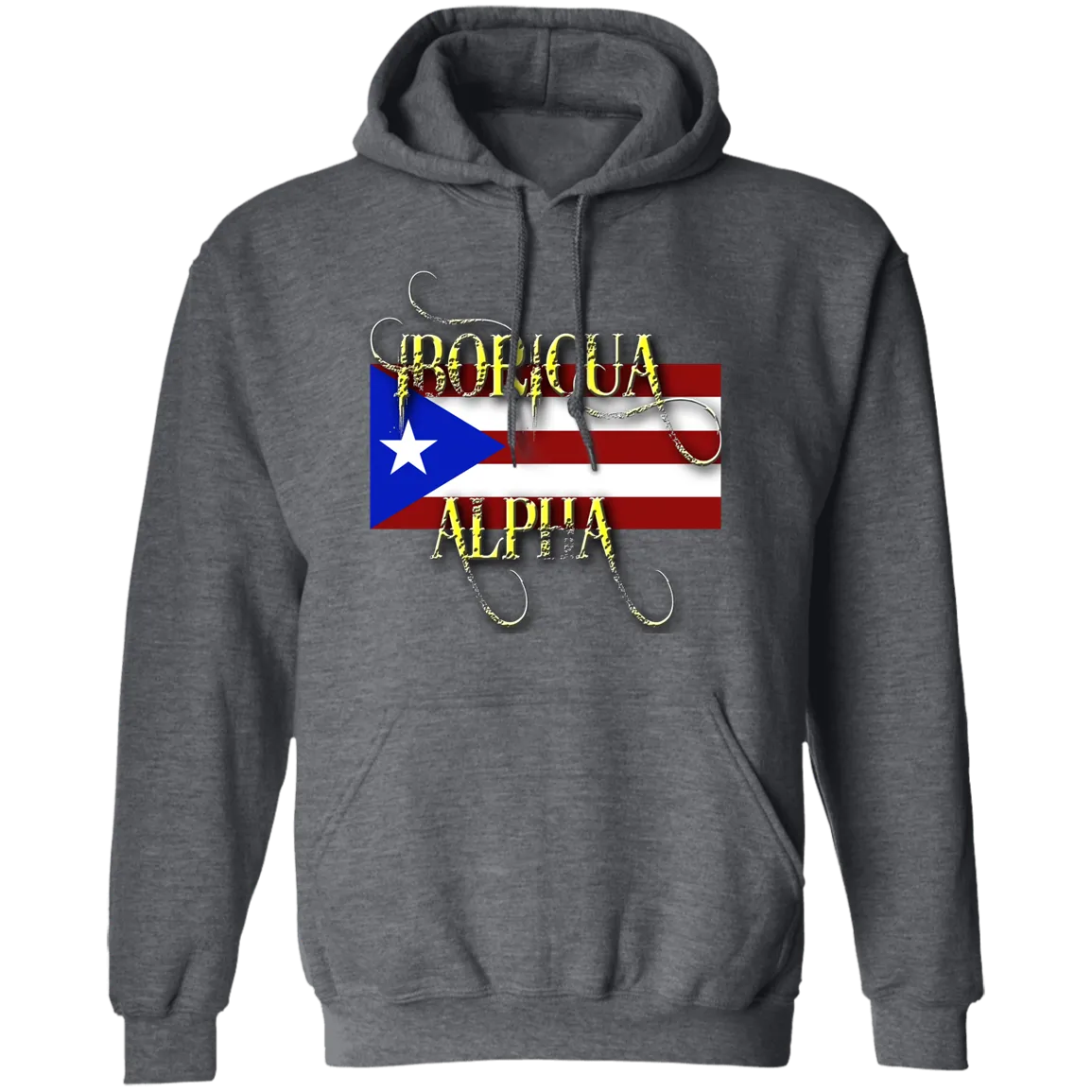 BORICUA ALPHA Hoodie 8 oz.