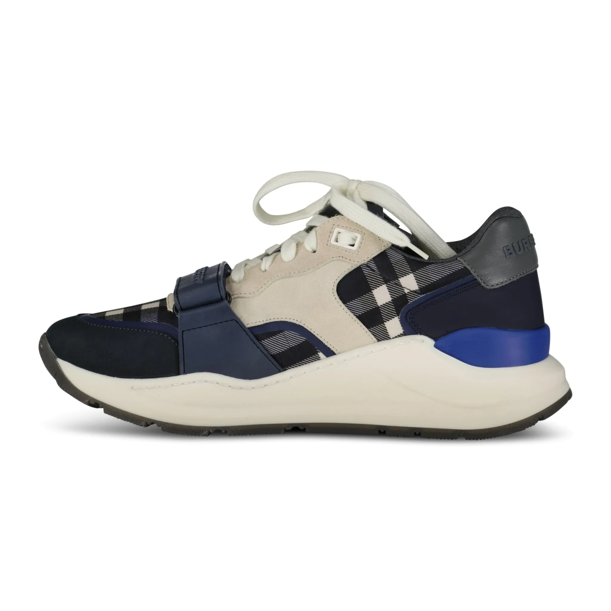 BURBERRY'Ramsay Runner' Trainers Blue