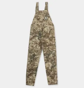 Carhartt WIP Women's Bib Overall in Camo