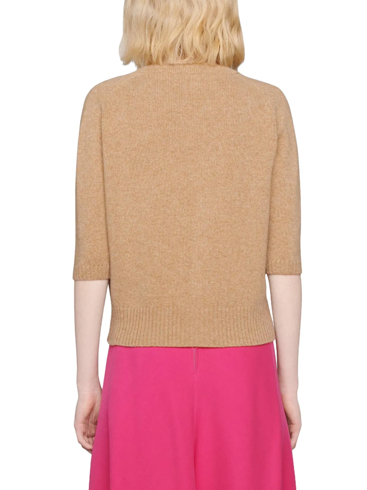 Cashmere sweater with Horsebit