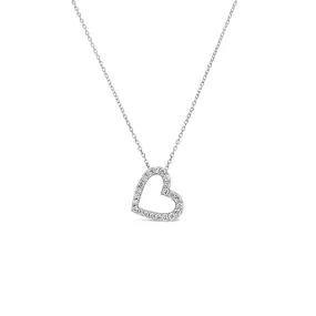 Clara by Martin Binder Diamond Heart Pendant Necklace (0.26 ct. tw.)