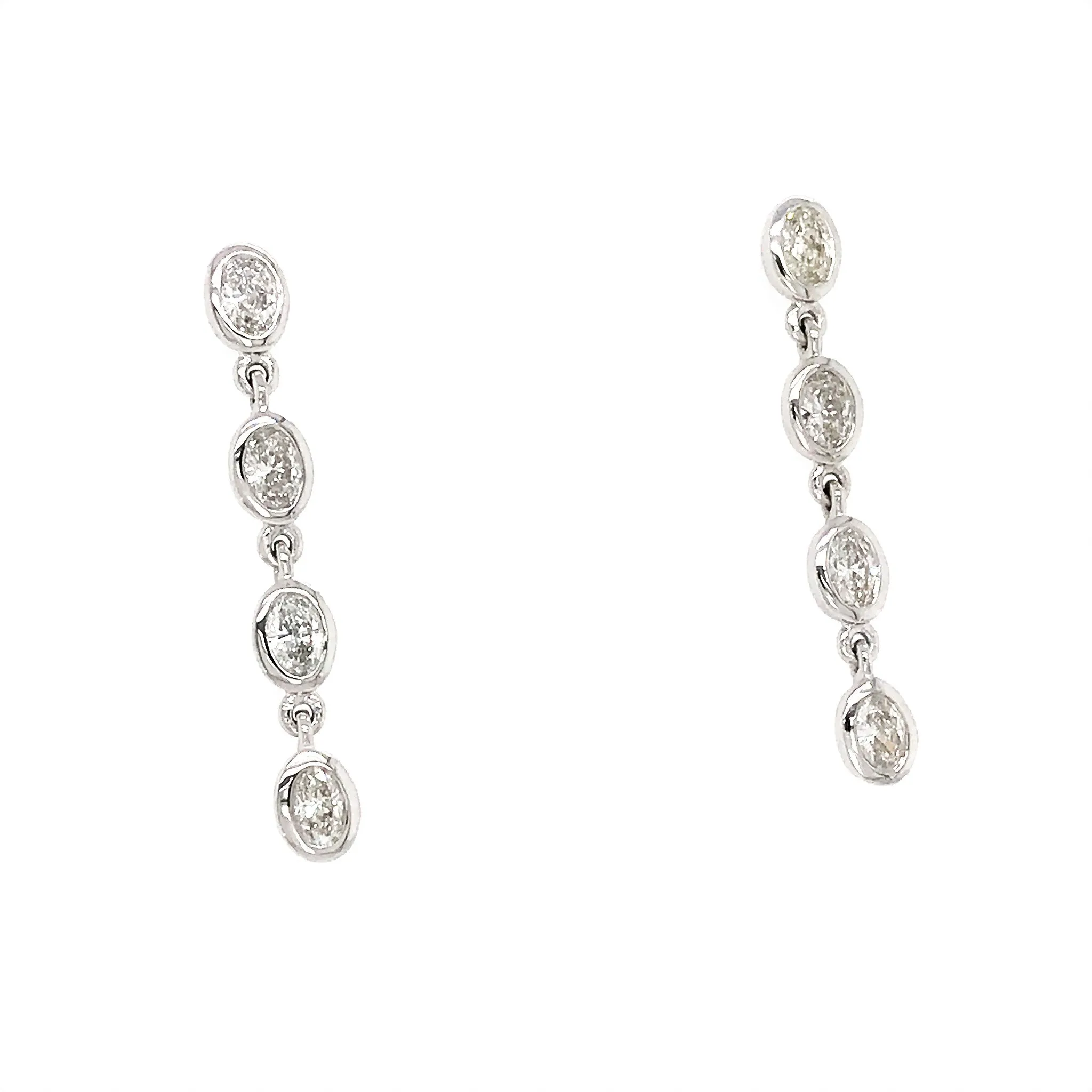 Diamond Drop Earrings