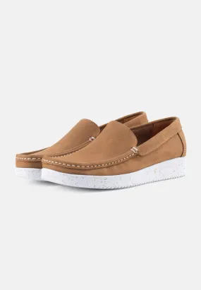 Elin Loafer Suede - Toffee