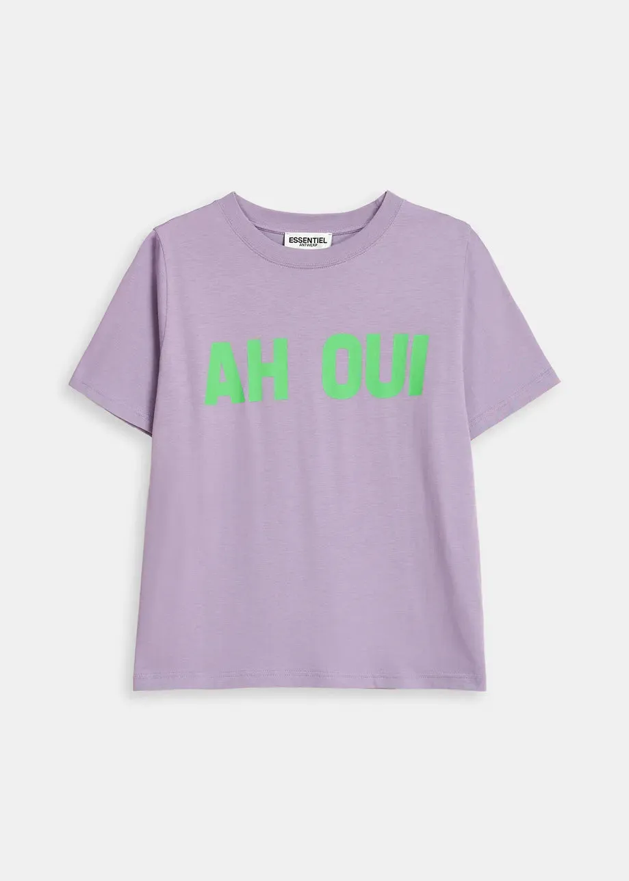 Essentiel Antwerp Essin Universal tee in Lilac