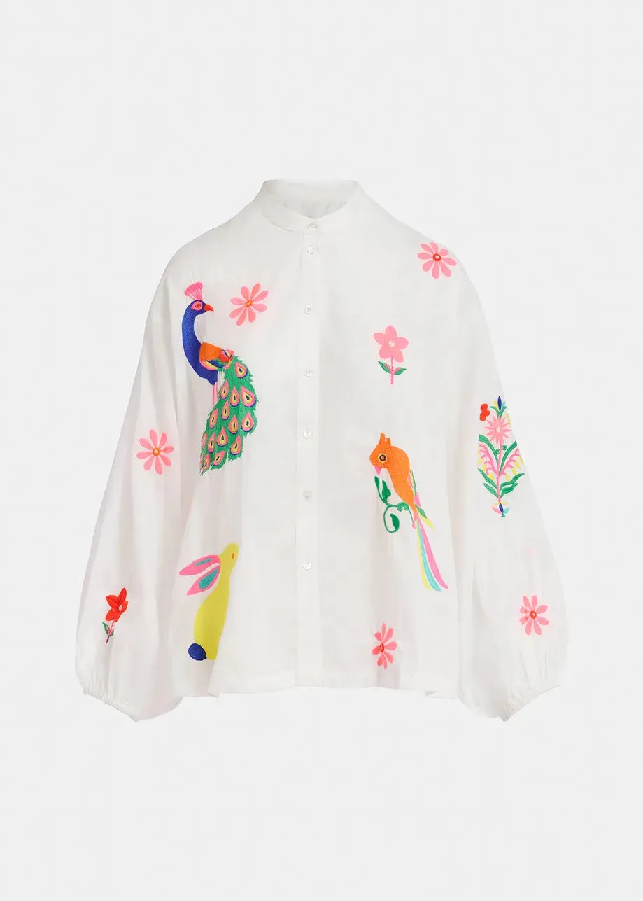 Essentiel Antwerp Felhi Shirt in White