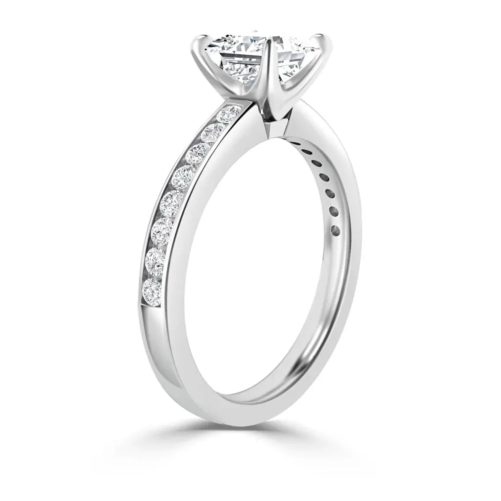 Eva - 18ct White Gold - Radiant