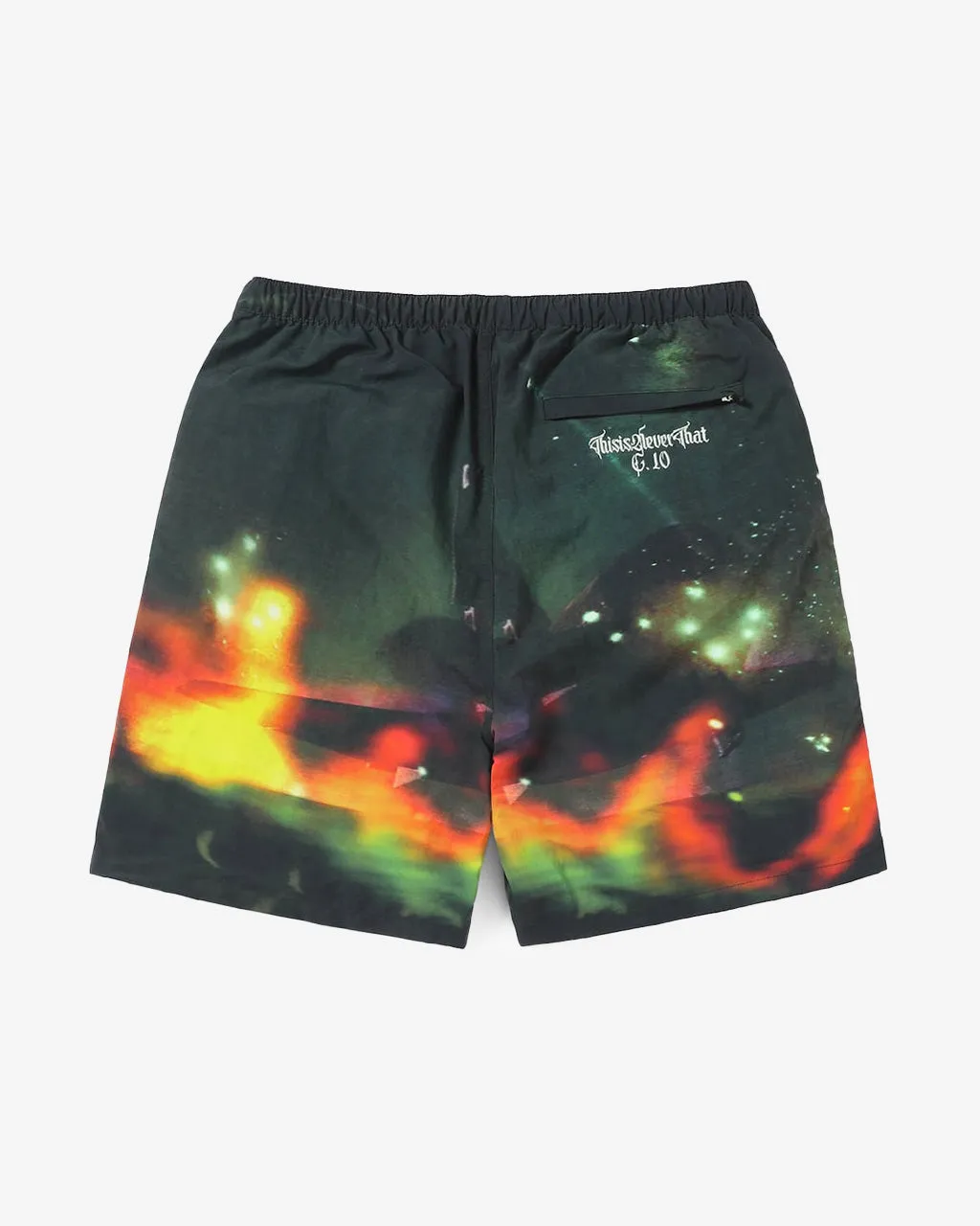 Flame Jogging Short Black