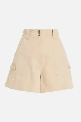 Franci Utility Shorts in Safari