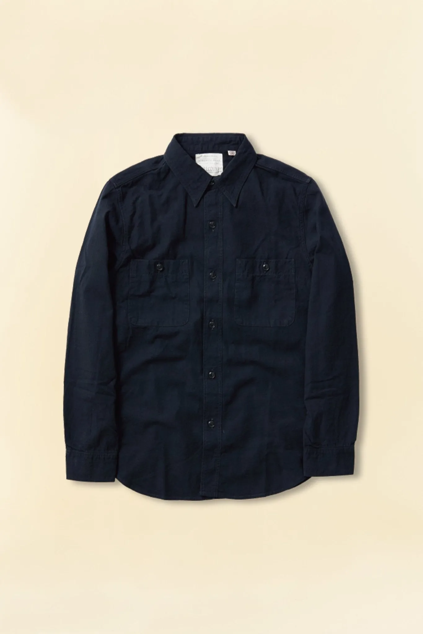 Fullcount Chambray Shirt - Black