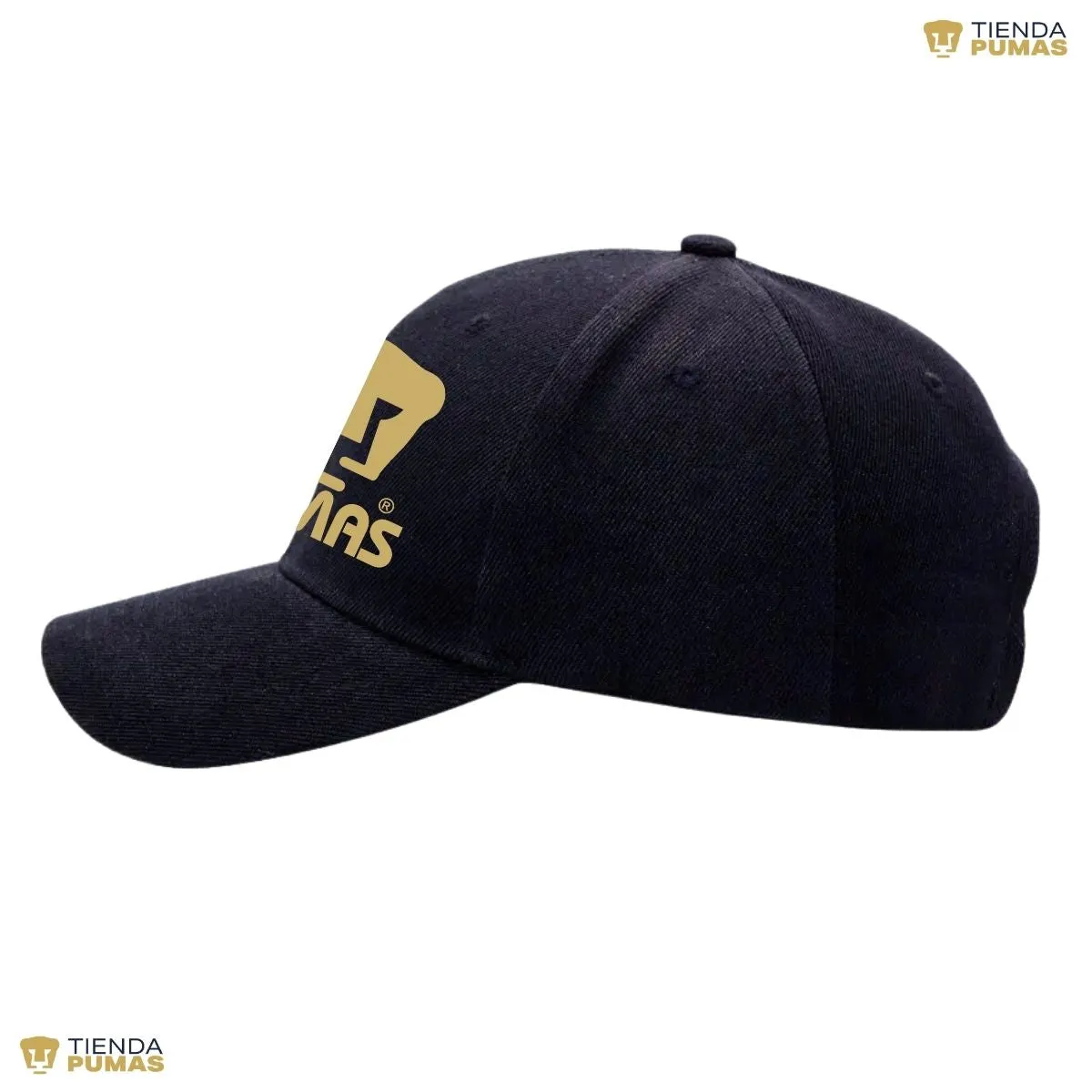 Gorra Pumas UNAM Hombre Mujer Ajustable Logo Dorado 3 Vinil