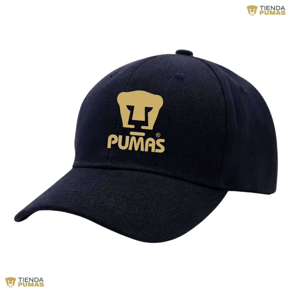 Gorra Pumas UNAM Hombre Mujer Ajustable Logo Dorado 3 Vinil