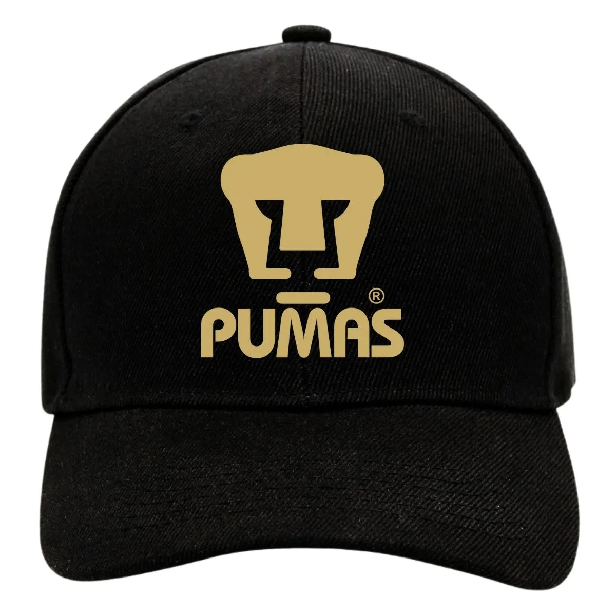 Gorra Pumas UNAM Hombre Mujer Ajustable Logo Dorado 3 Vinil