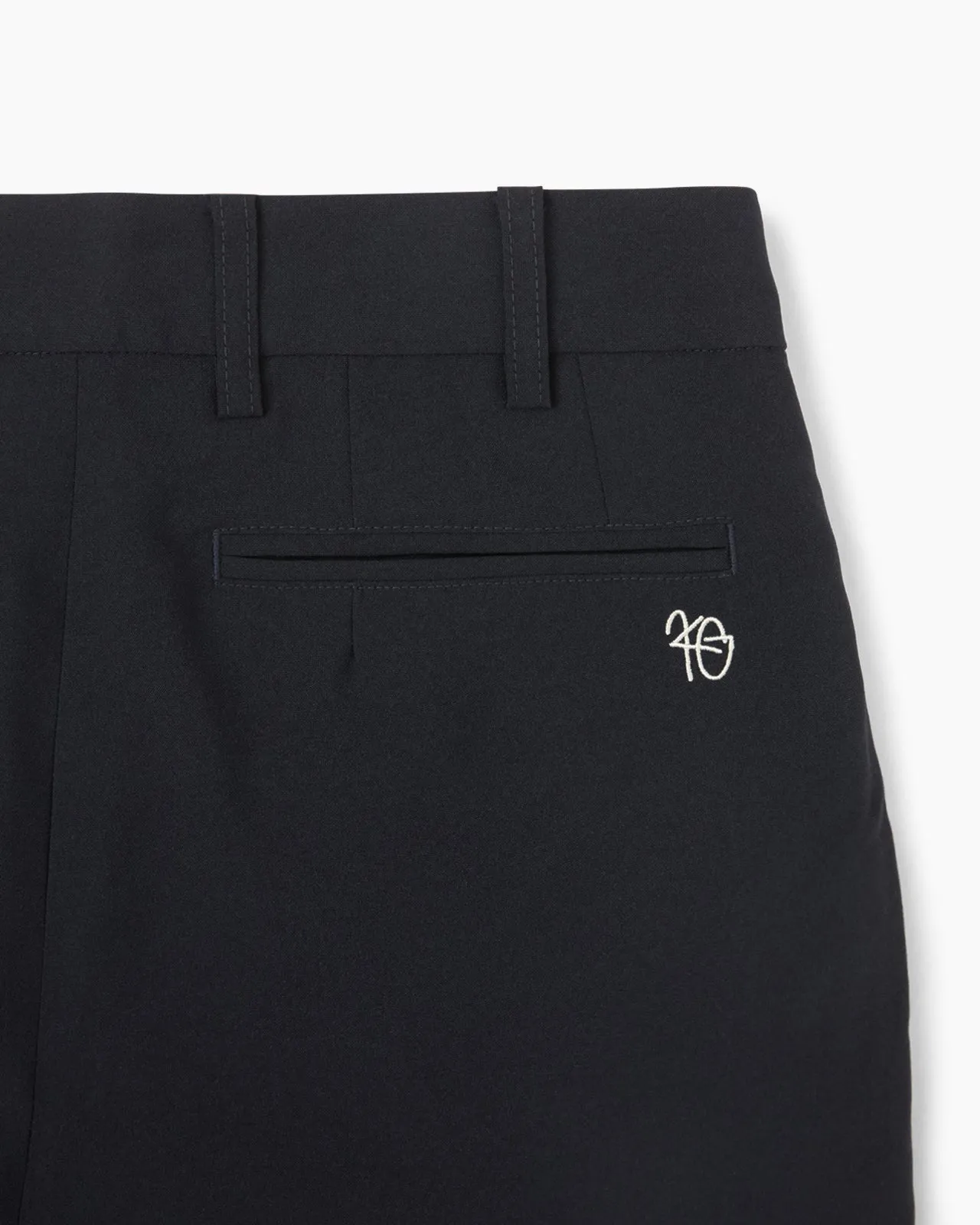 Grandma Basic Trousers Navy