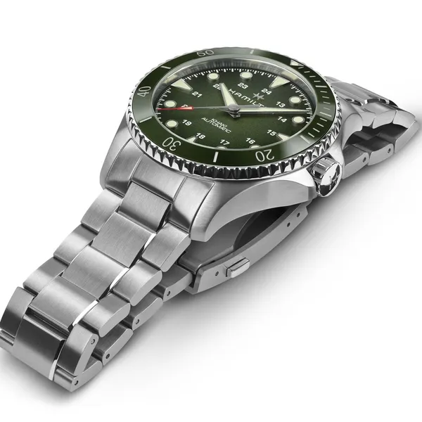 Hamilton H82525160 Khaki Navy Scuba Green Dial Automatic