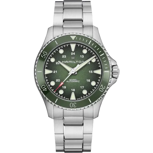 Hamilton H82525160 Khaki Navy Scuba Green Dial Automatic