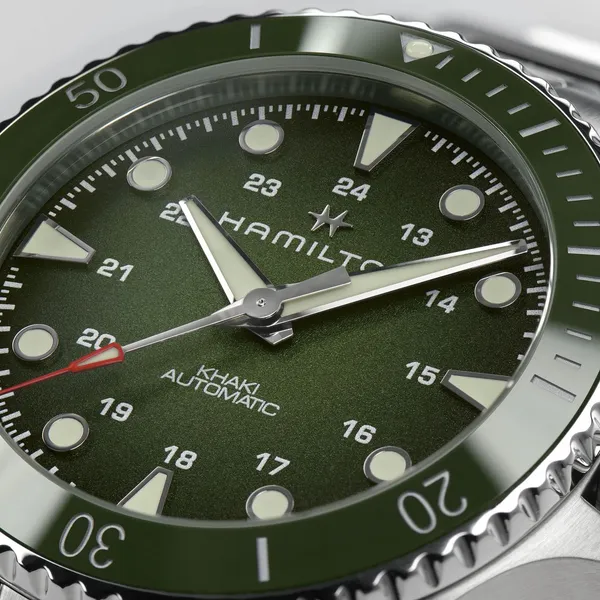 Hamilton H82525160 Khaki Navy Scuba Green Dial Automatic