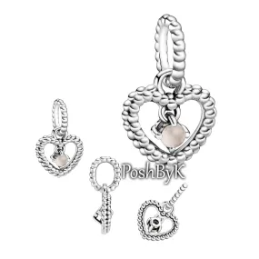 June Misty Rose Charm 798854C06