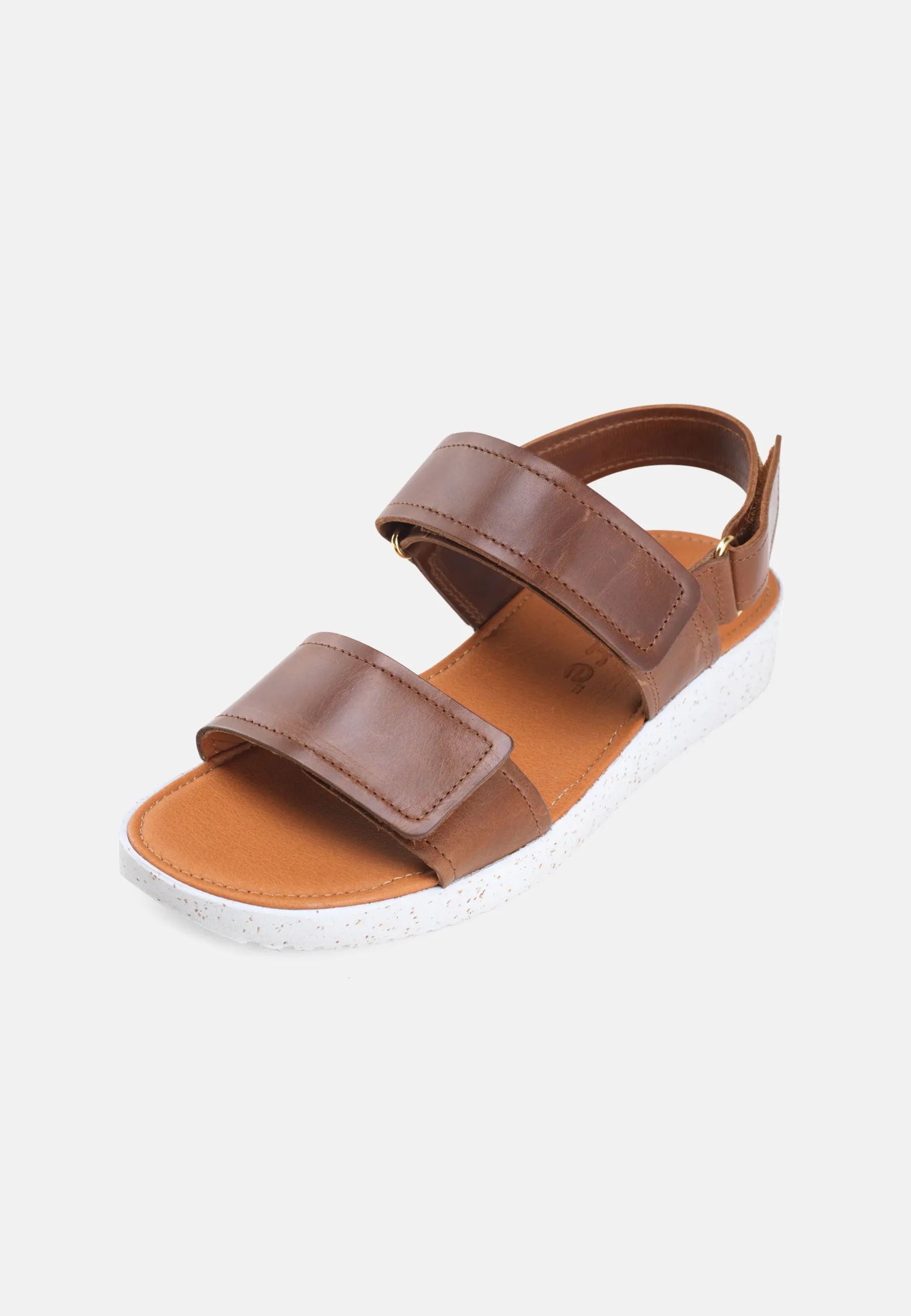 Karen Sandal Leather - Tobacco