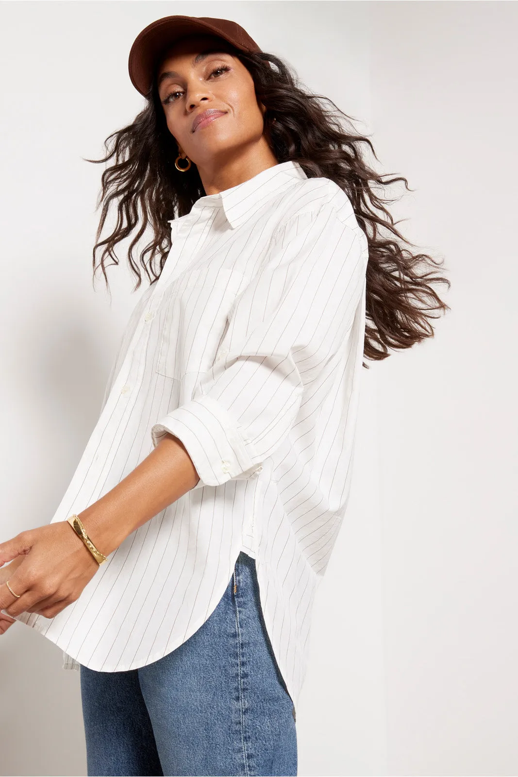 Kayla Stripe Shirt