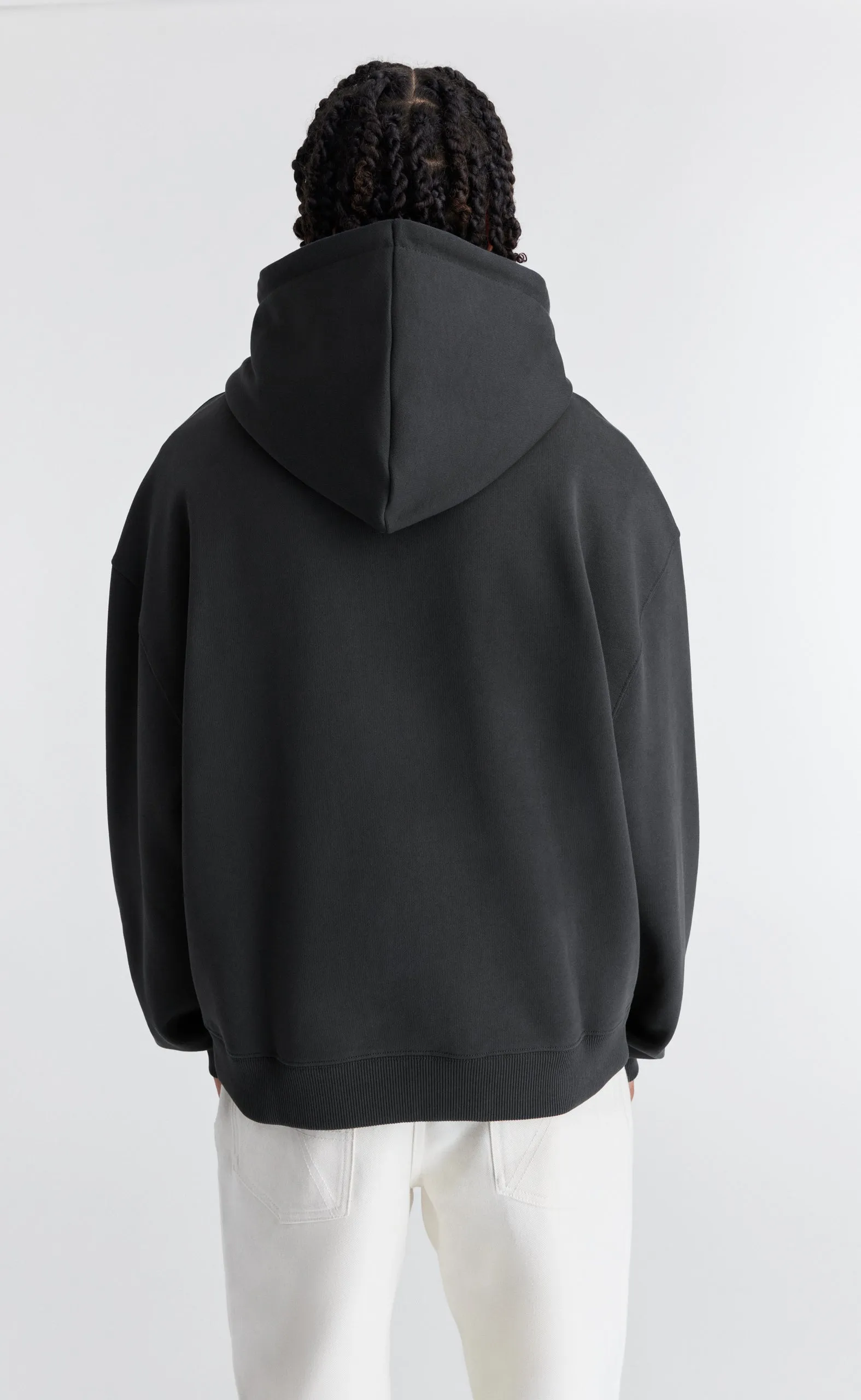 LEGEND ZIP DARK GREY HOODIE