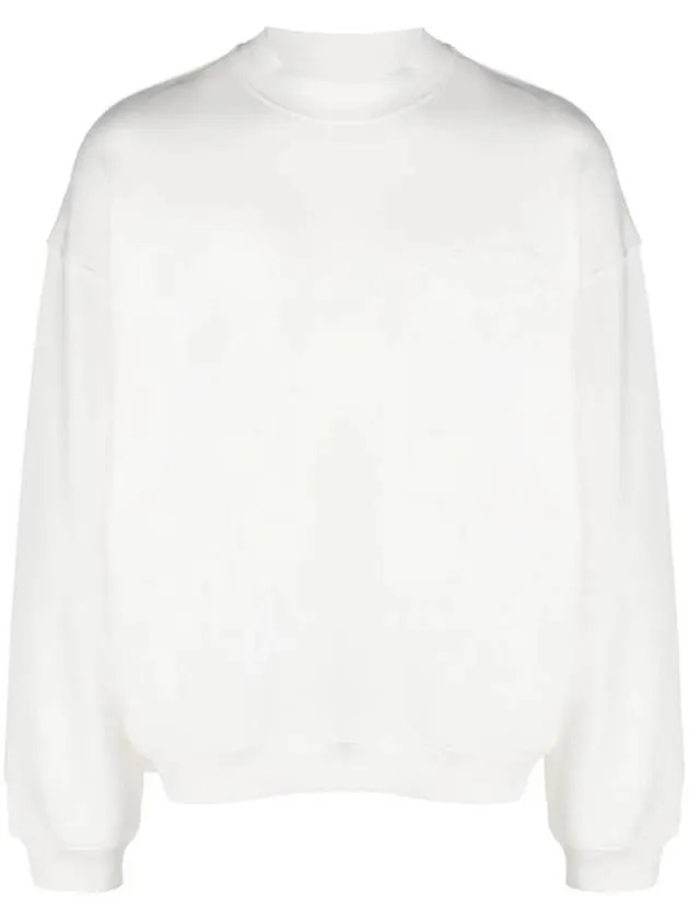 Logo Embroidered Sweatshirt White