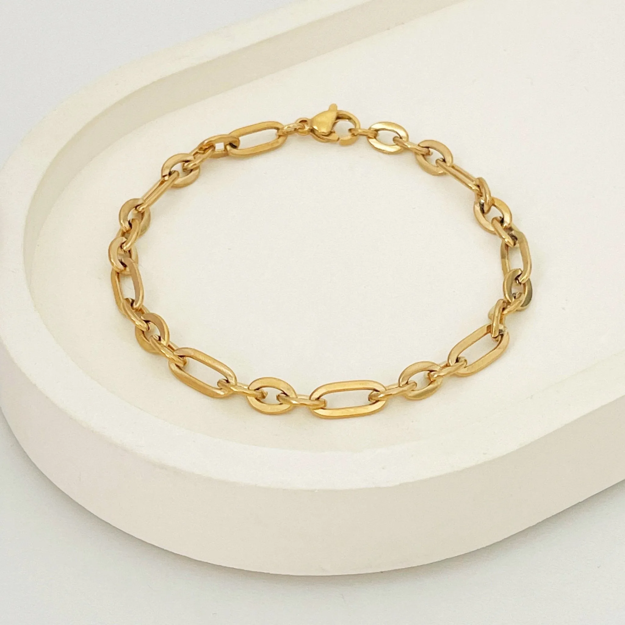 Long Short Chain Bracelet