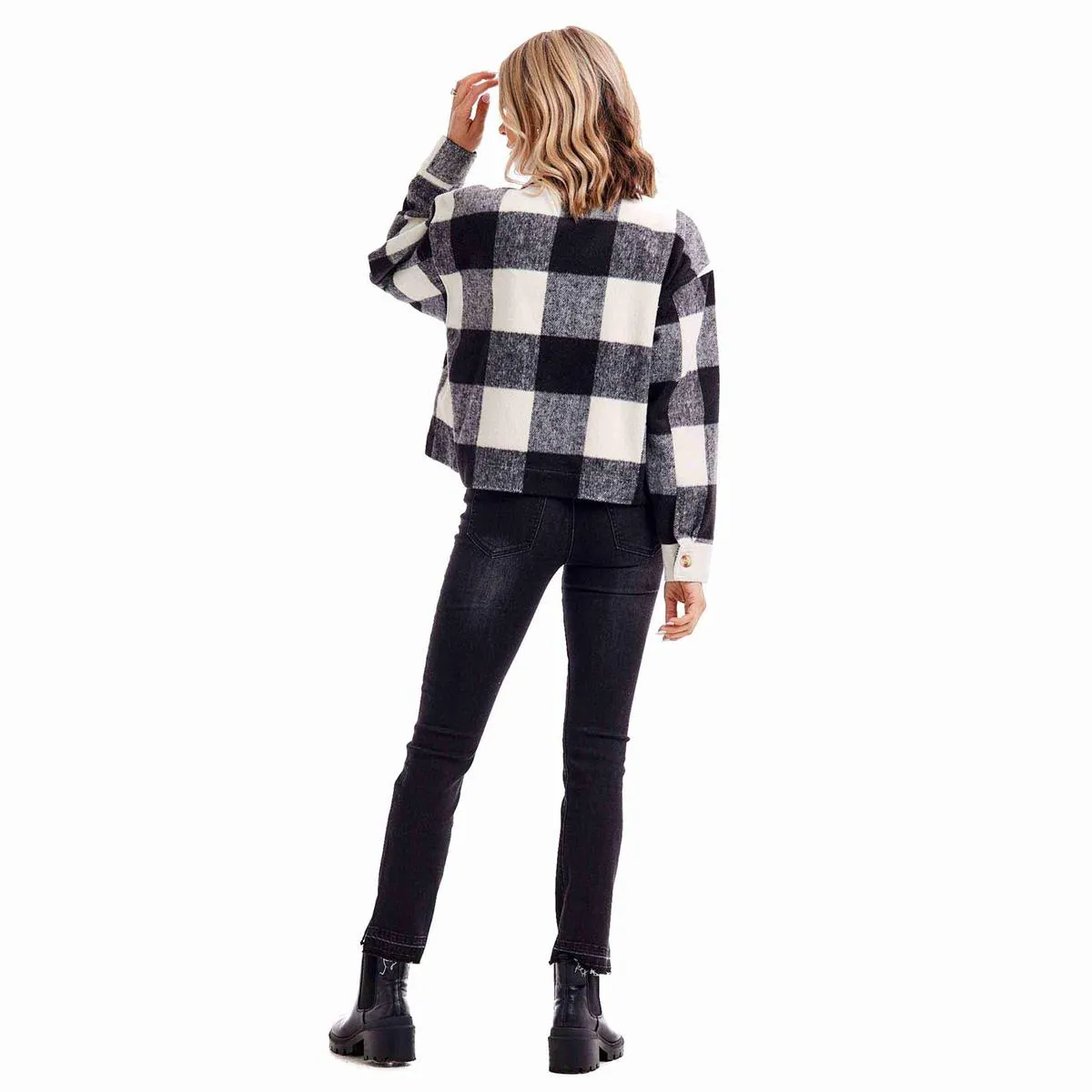 Maverick Plaid Jacket BK-M