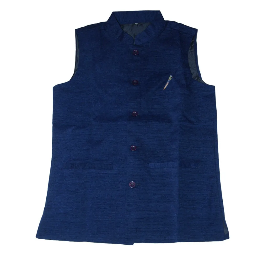 Men's  Waistcoat - Navy Blue