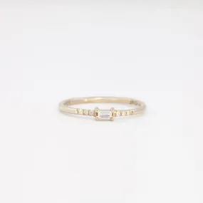 Petite Baguette Equilibrium Ring