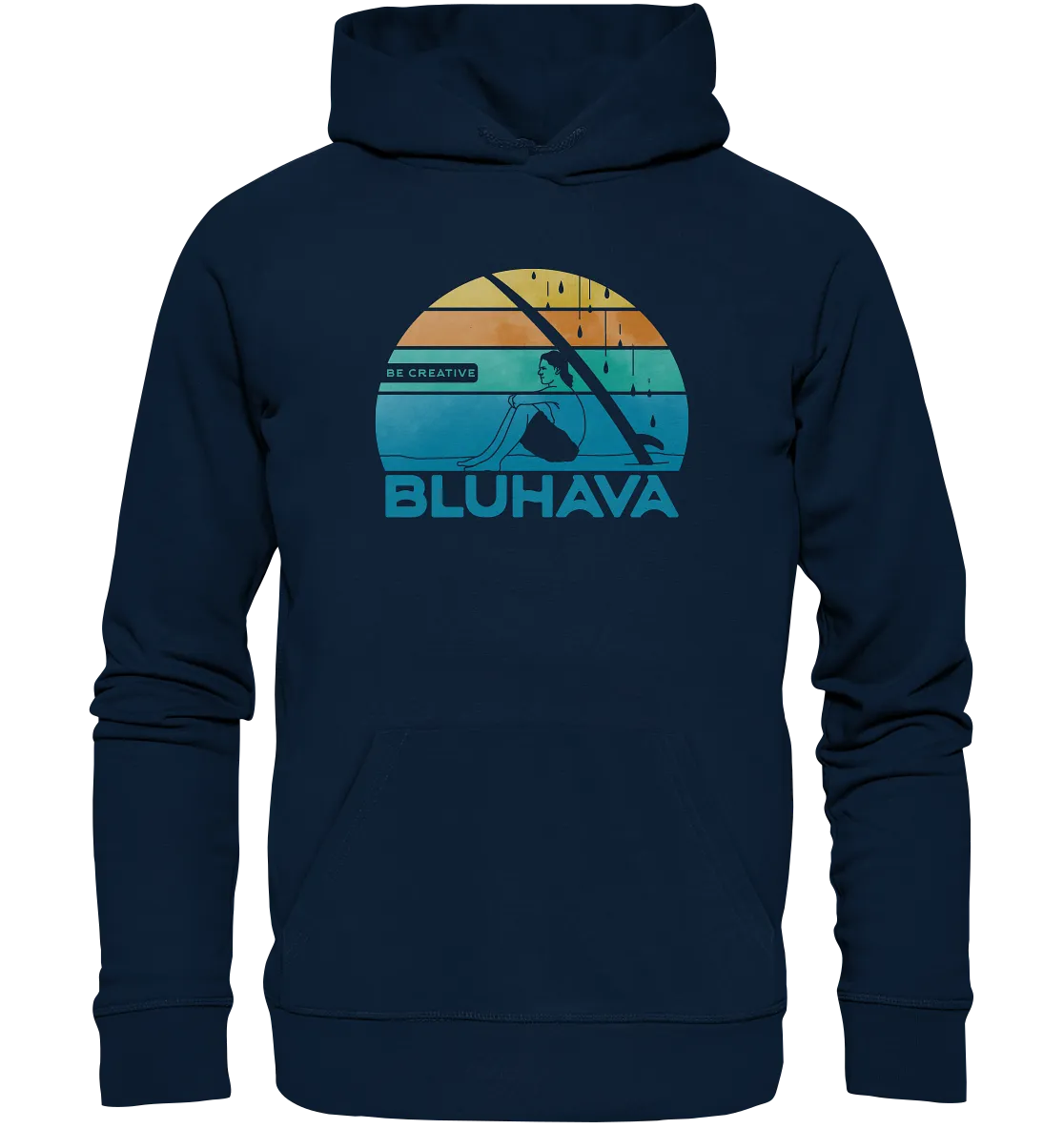 "Sunset Be Creative" - Unisex Premium Organic Hoodie