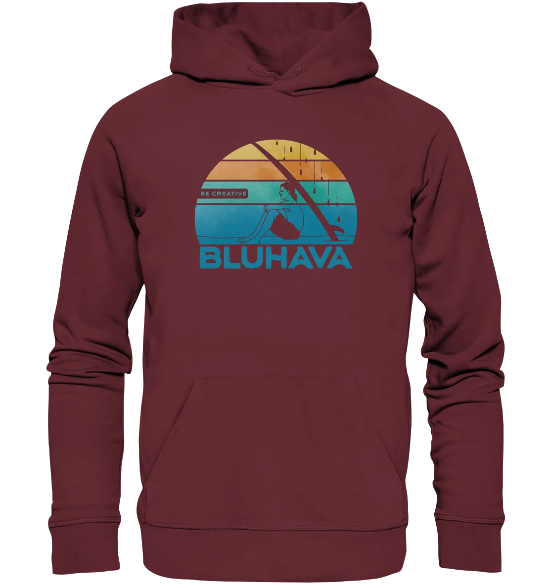 "Sunset Be Creative" - Unisex Premium Organic Hoodie