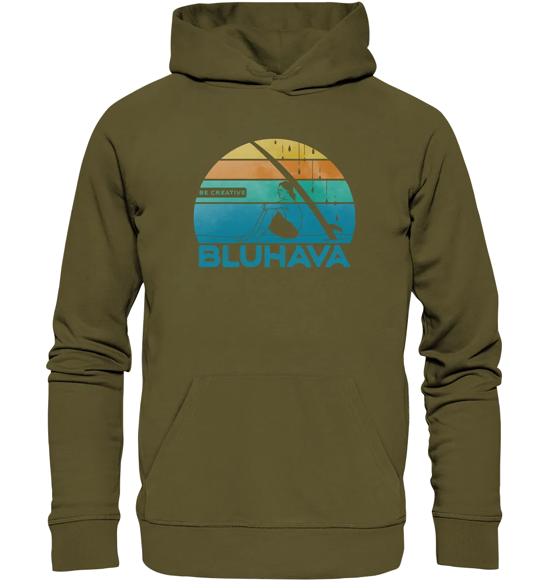 "Sunset Be Creative" - Unisex Premium Organic Hoodie