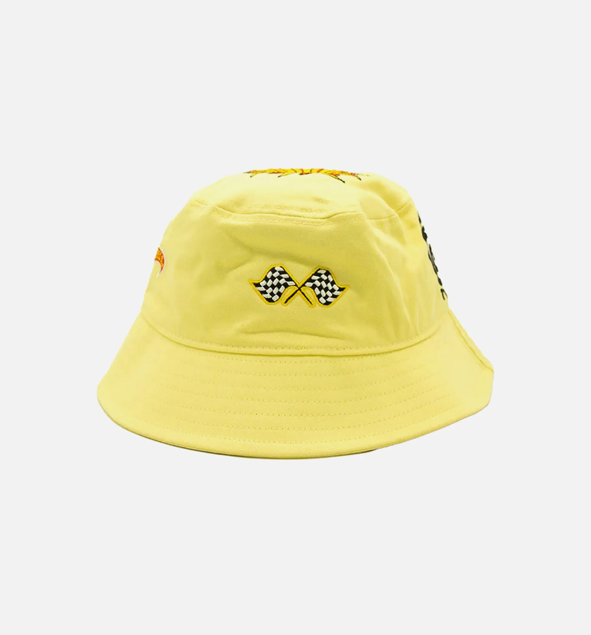 Sean Wotherspoon Hot Wheels Bucket Hat Mens Hat - Yellow