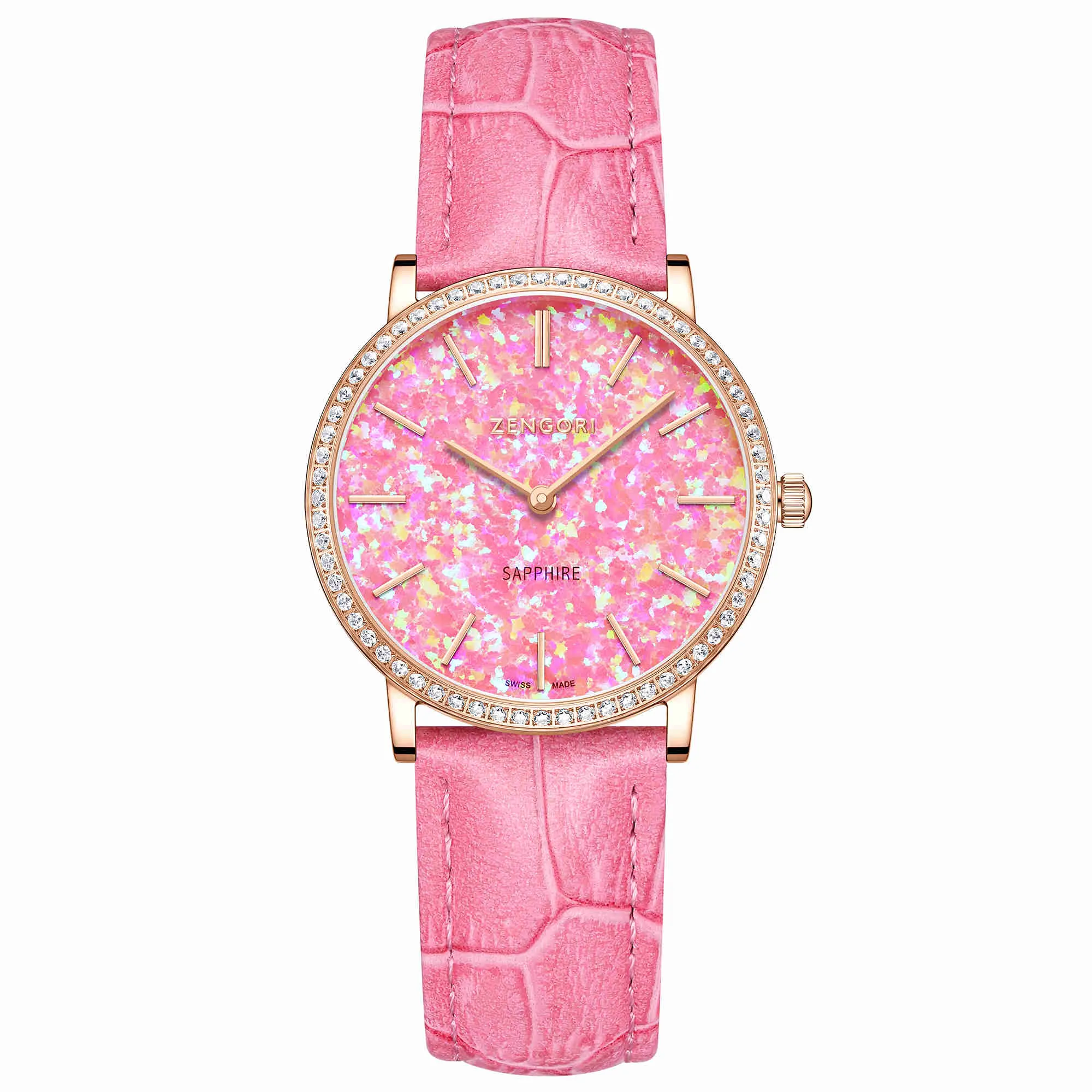 Selena Pink Opal Watch