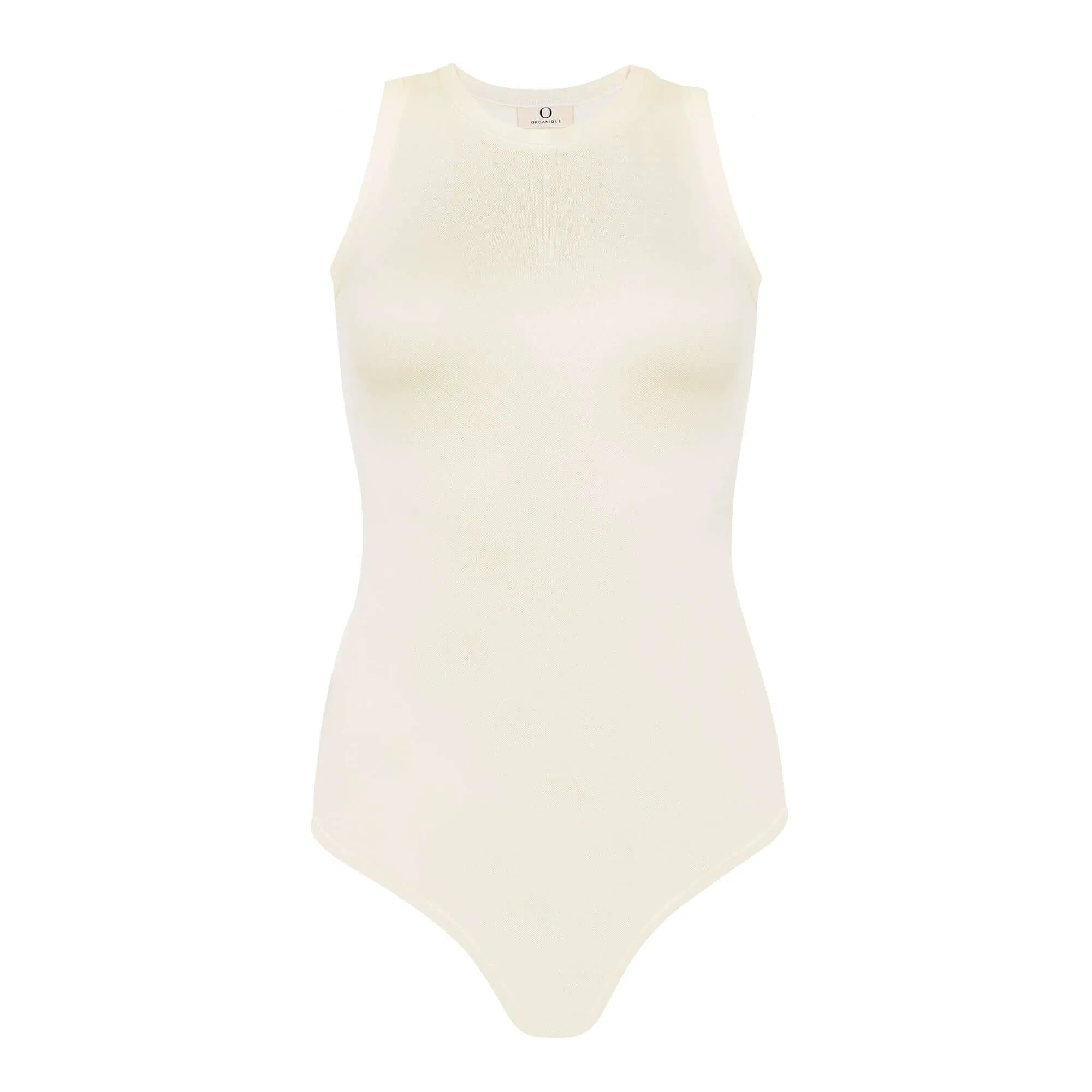 Sleeveless Bodysuit in Ecru