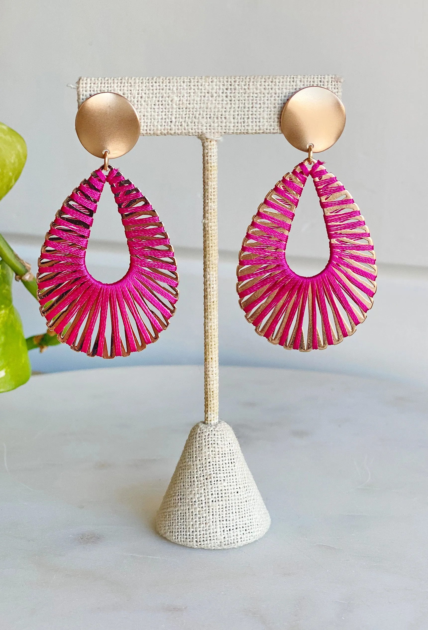 Stolen Romance Earrings in Pink