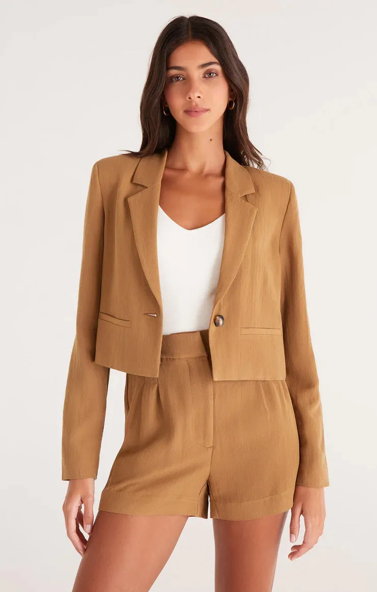 The Dana Airy Cropped Blazer