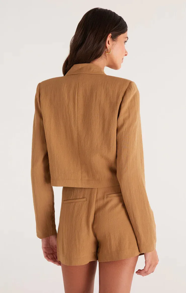 The Dana Airy Cropped Blazer