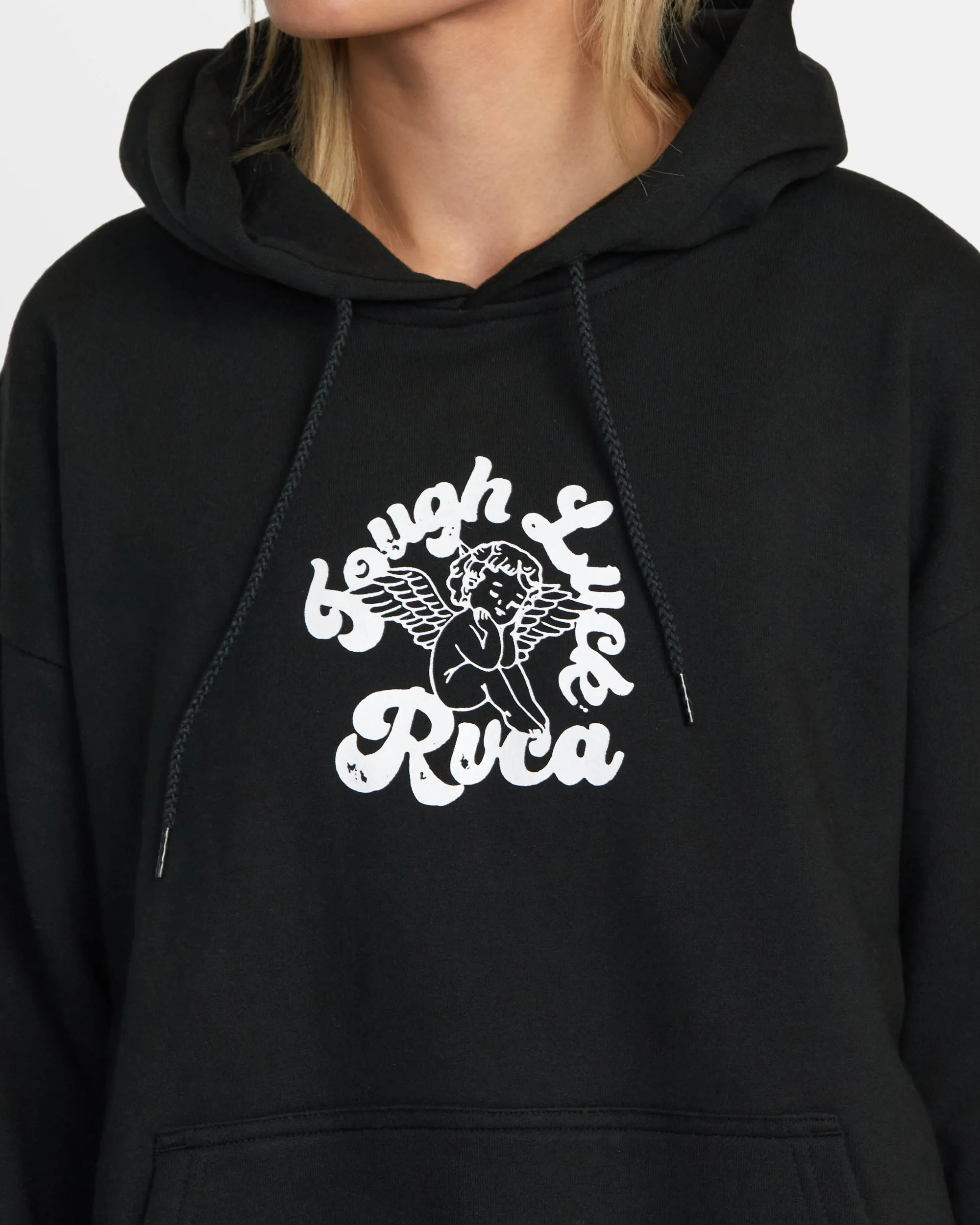 Tough Luck Hoodie - Rvca Black