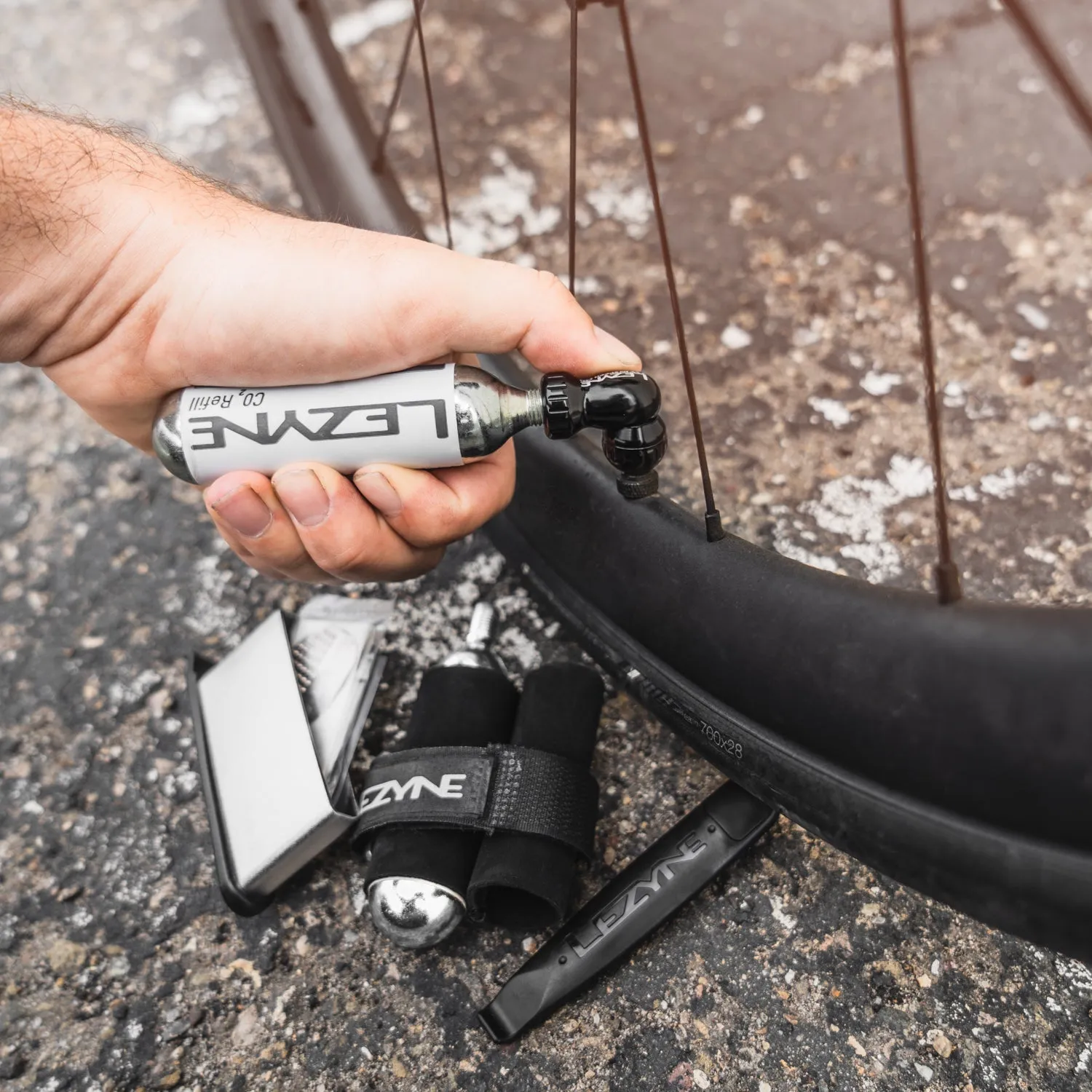 Twin Speed Drive Inflator w/CO2 Lezyne