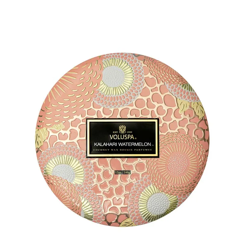 VOLUSPA | Kalahari Watermelon 3 Wick Tin Candle